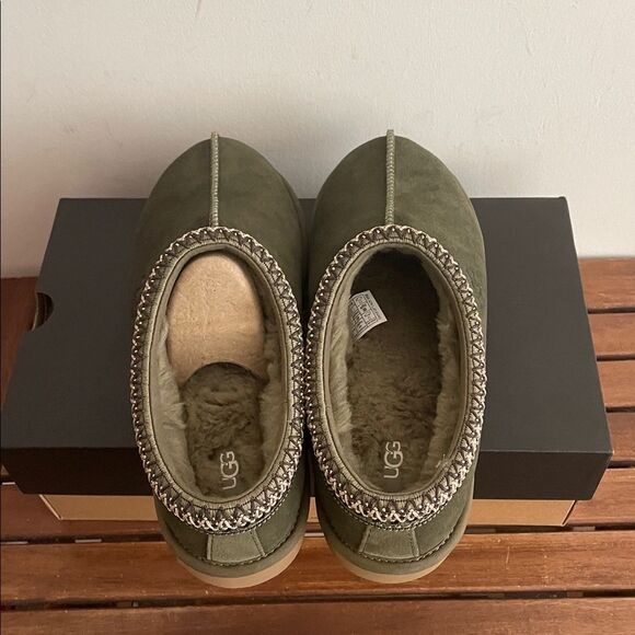 UGG Tasman Baxter Slippers Burnt Olive US Men Size 9/UK 8/EU 42 main image 8